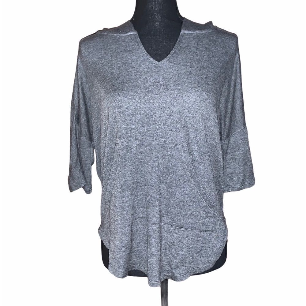 Tresics Hooded Half Sleeve Top